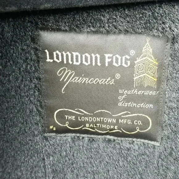 Vintage London Fog Maincoats 40 Long heavy winter coat - Picture 8 of 15